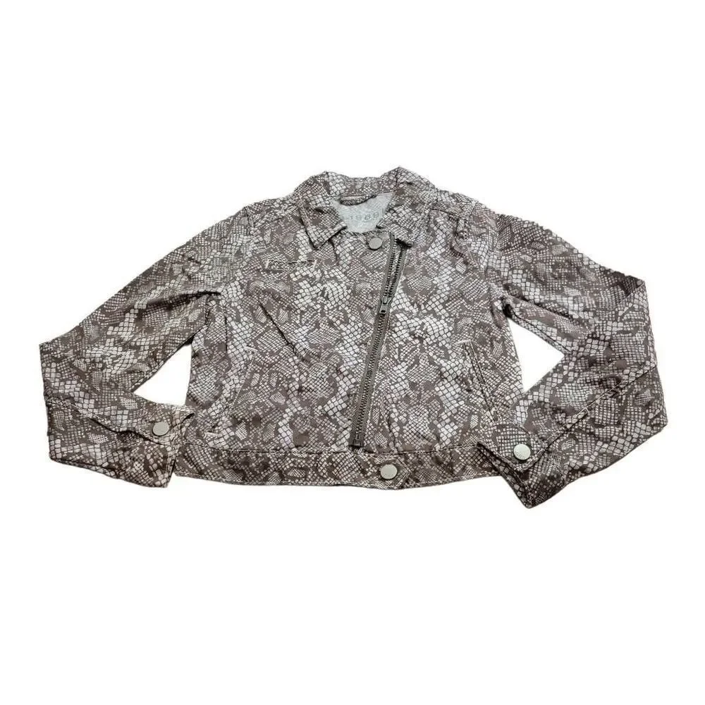 Gap Kids snake print jacket L10/12
